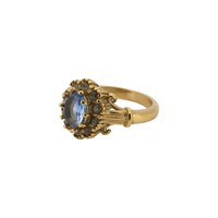 Ring Flower Halo - Blue