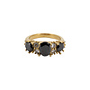 All the Luck in the World Ring Stenen Goud met Diamant - Zwart