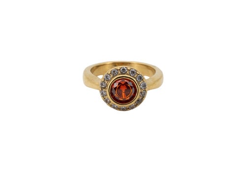 All the Luck in the World Ring Round Halo - Red