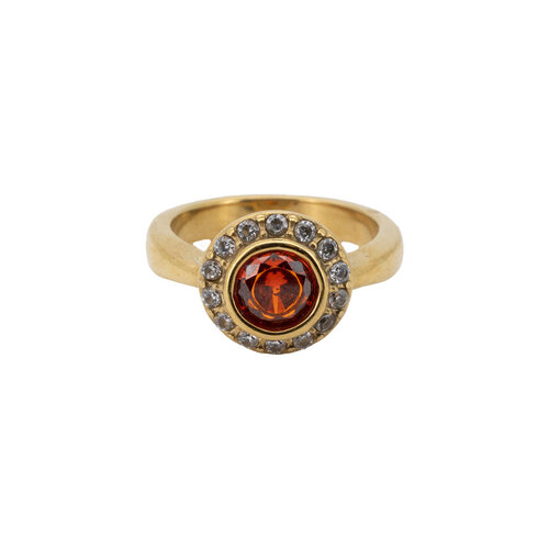 Ring Ronde Halo - Rood 