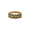 All the Luck in the World Ring 5 Ovaal Stenen - Groen