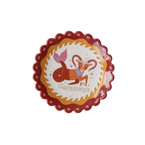 Zodiac Plate Capricorn 