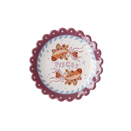 Zodiac Plate Pisces 