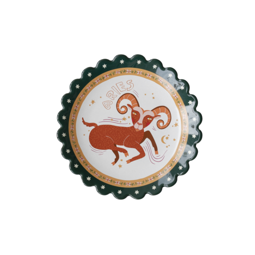 Zodiac Plate Aries 