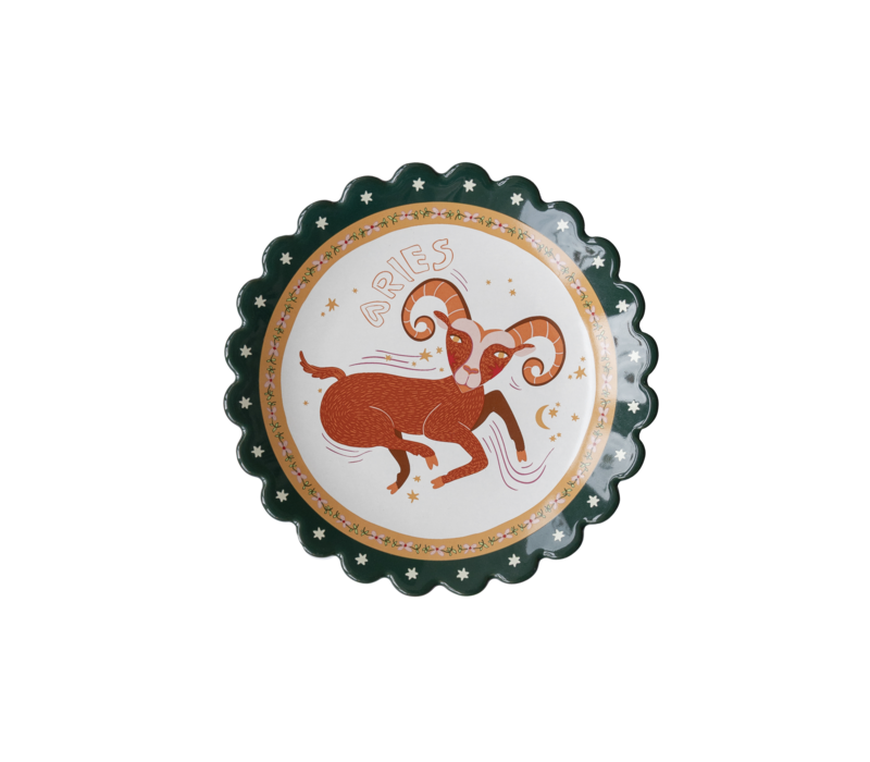 Zodiac Plate Aries
