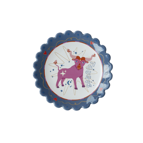 Zodiac Plate Taurus 