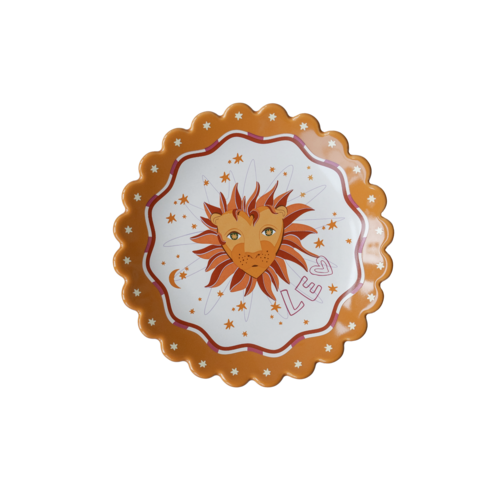 Zodiac Plate Leo 