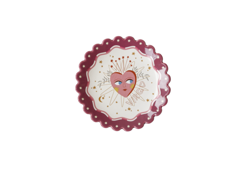 All the Luck in the World Zodiac Plate Virgo