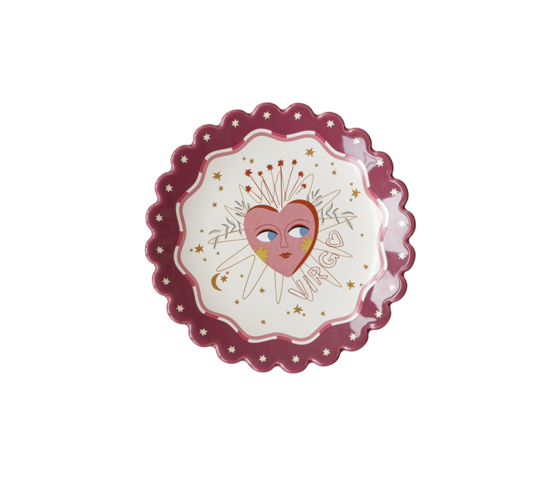 Zodiac Plate Virgo