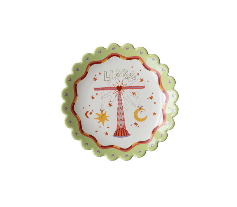 Zodiac Plate Libra