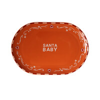 Ovale Schaal Santa Baby