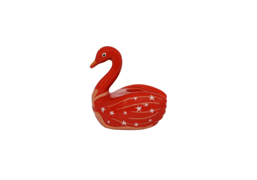 All the Luck in the World Candleholder Swan