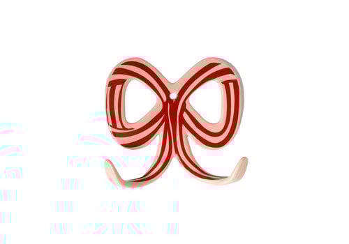 All the Luck in the World Hook Bow with Stripes