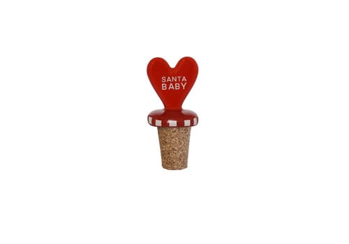 All the Luck in the World Flessenstopper Hart Santa Baby