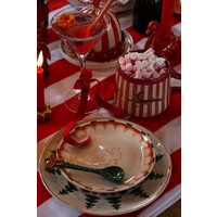 Serving Plate Orange Bird