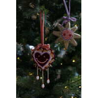 Ornament Heart with smiley