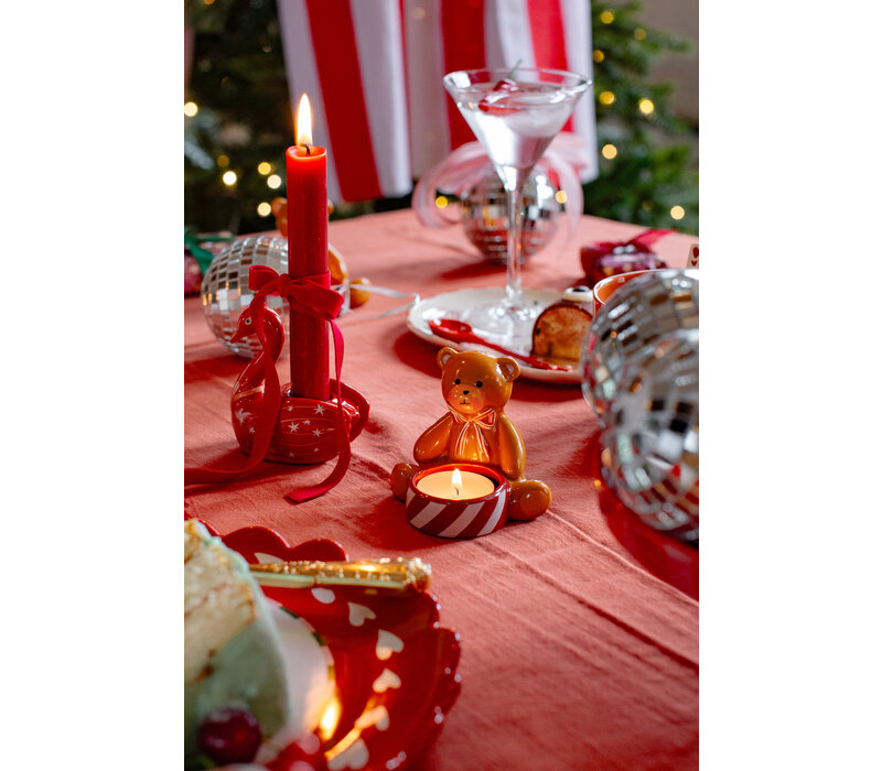 Candleholder Teddy Bear