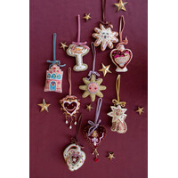 Ornament Hart met Smiley