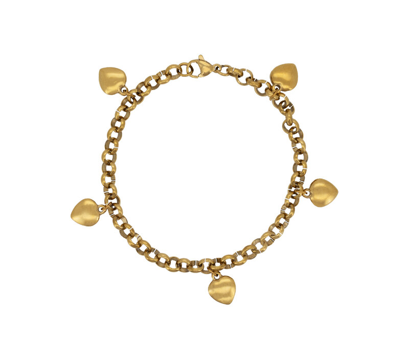 Bold Hearts Bracelet