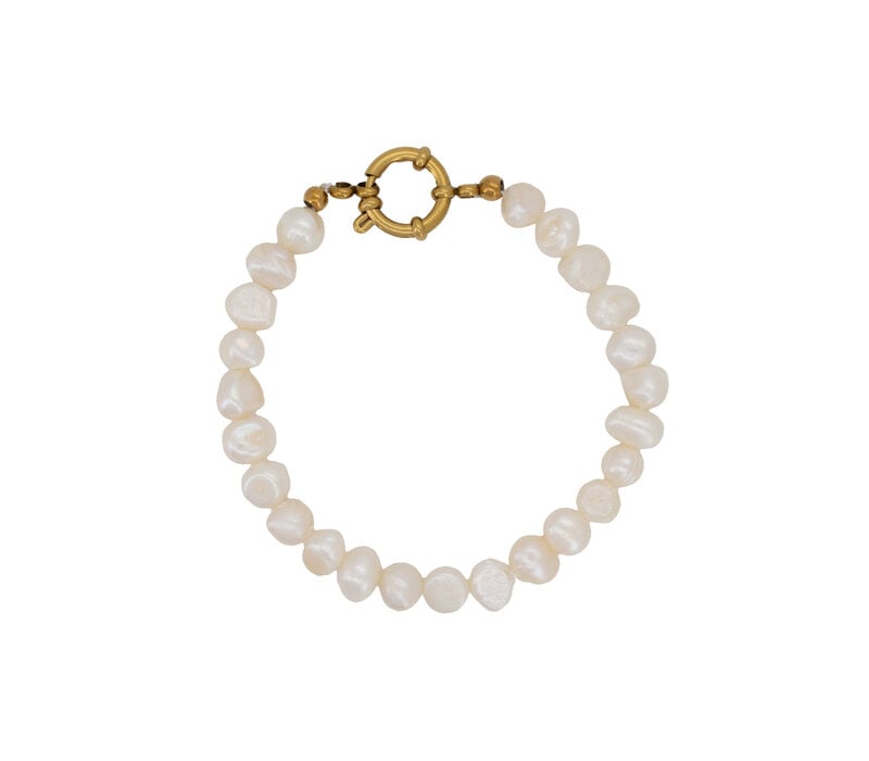 Zoetwater Parel Armband