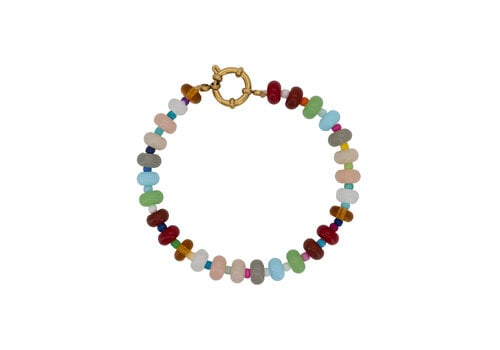 All the Luck in the World Multi Beaded Bracelet