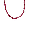 Fuchsia Kralen Ketting