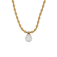Minimalistic Small Pearl Necklace