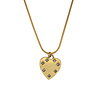 Heart With Zirconia Necklace