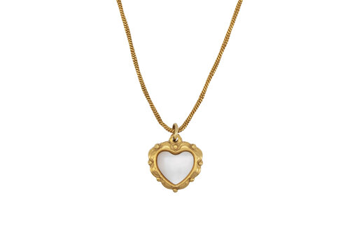 All the Luck in the World Hart Parel Ketting