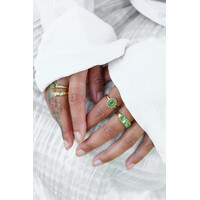 Gedraaid met Zirokonia Ring