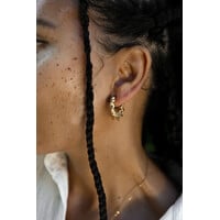 Thick Twisted Earrings