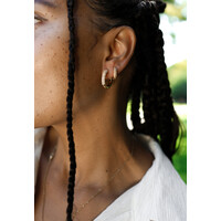 Small Zirconia Hoops