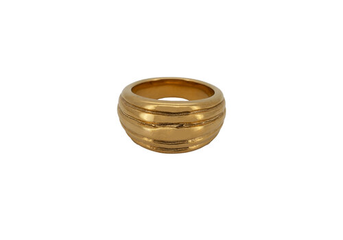 All the Luck in the World Grote Horizontale Streep Ring