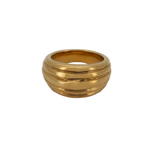 Grote Horizontale Streep Ring 