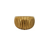 All the Luck in the World Large Vertical Striped Ring