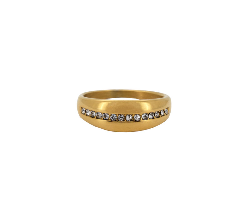 Ronde Basic met Zirkonia Ring