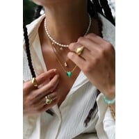 Green Heart Necklace