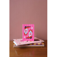 Mini Soft Cover Notebook Blanco Western Boots