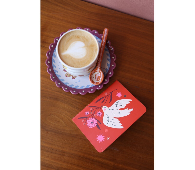 Mini Soft Cover Notebook Blanco Bird