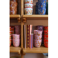 Soft Cover Notebook Dots Heart with Bow