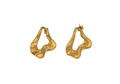 All the Luck in the World Open Organic Earrings