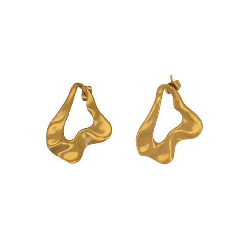 Open Organische Oorbellen 