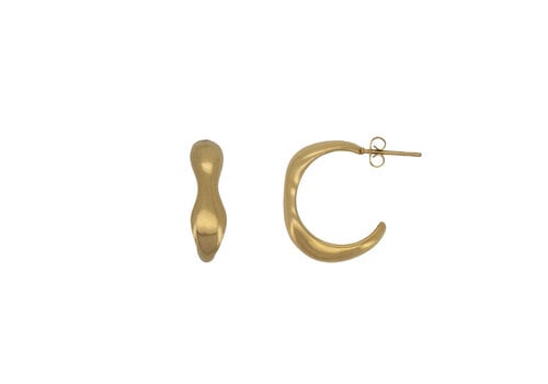 All the Luck in the World Organic Square Earrings