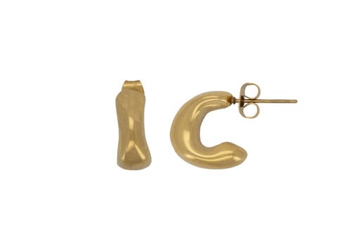 All the Luck in the World Small Organic Plain Earrings