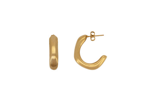 All the Luck in the World Medium Organic Plain Earrings