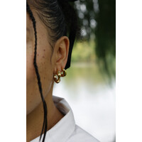 Organic Square Earrings