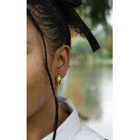 Medium Plain Drop Earrings