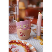 Large Peach Cup Bird