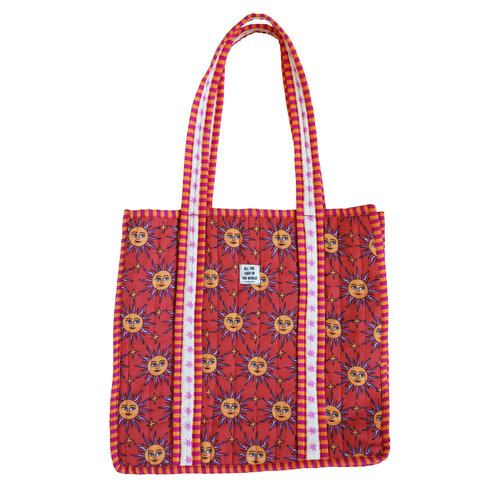 Orange Tote Bag Suns 