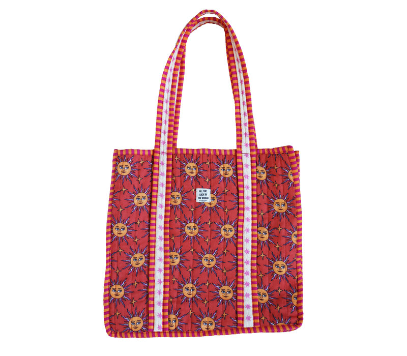 Orange Tote Bag Suns